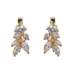 22k Gold Plated Taru Leaflet Earcuff