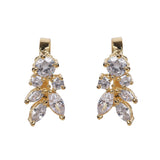 22k Gold Plated Taru Leaflet Earcuff