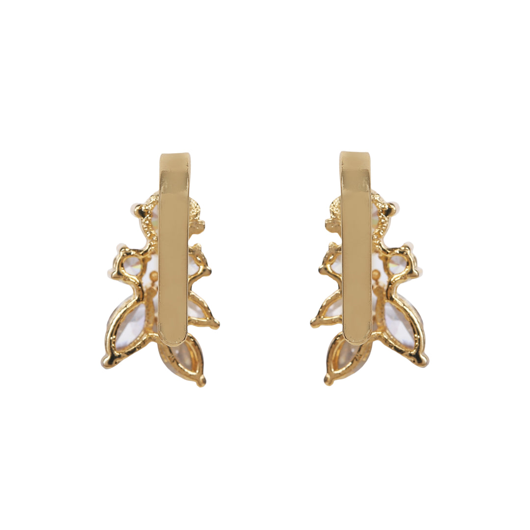 22k Gold Plated Tarika Leaflet Earcuff