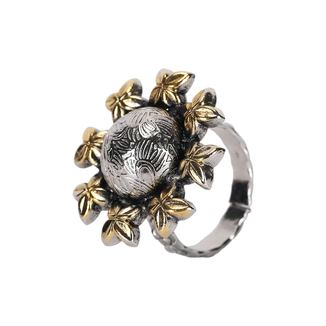 Sankranti Gold/Silver plated Ring