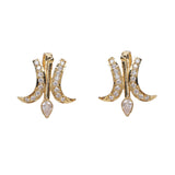 22k Gold Plated Taru Petal Earcuff