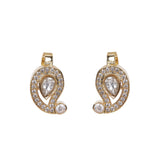 22k Gold Plated Taru Paisley Earcuff