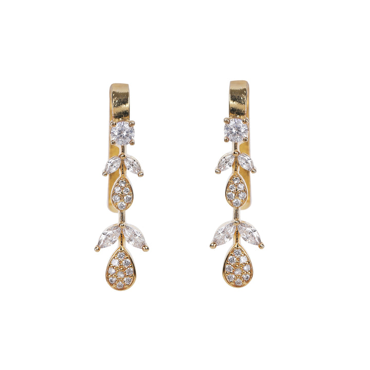 22k Gold Plated Tarika Drop Earcuff