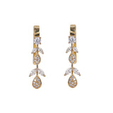 22k Gold Plated Tarika Drop Earcuff