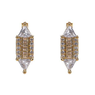 22k Gold Plated Taru Obelisk Earcuff