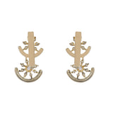22k Gold Plated Tarika Galaxy Earcuff