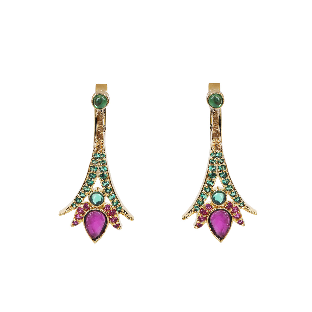 22k Gold Plated Tarika Lotus Earcuff