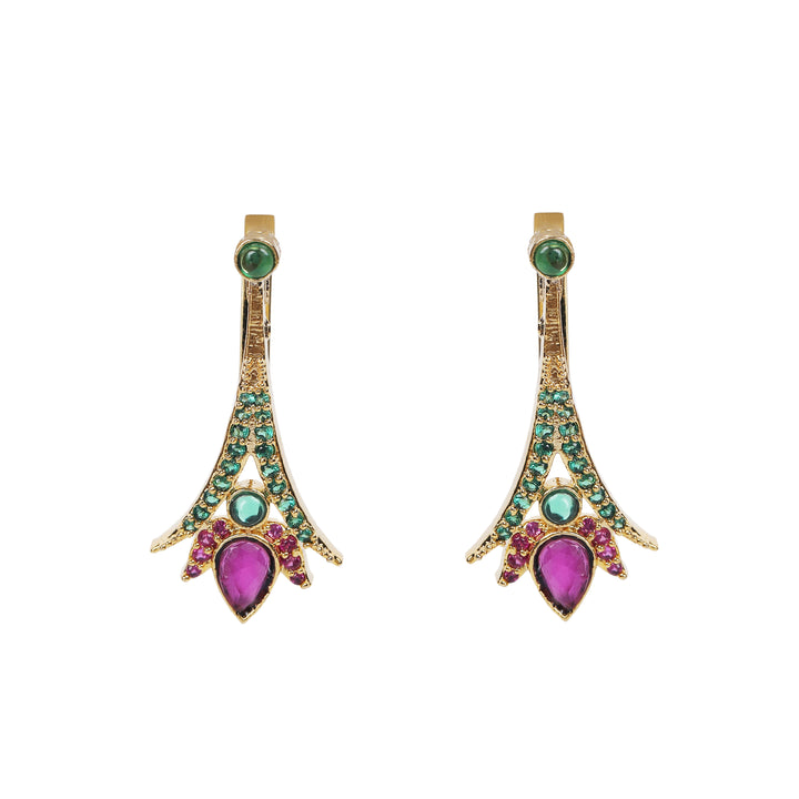 22k Gold Plated Tarika Lotus Earcuff