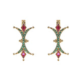 22k Gold Plated Taru Crest Earcuff