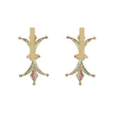 22k Gold Plated Taru Crest Earcuff