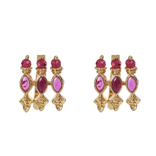 Rebecca 22k Gold Plated South Earcuff