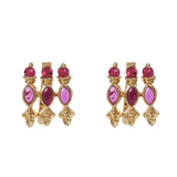 Rebecca 22k Gold Plated South Earcuff