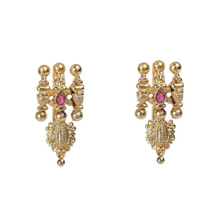 Nova 22k Gold Plated South Earcuff