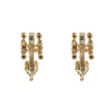 Nova 22k Gold Plated South Earcuff