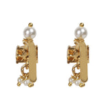 Suhavi 22k Gold Plated Zircon Earcuff