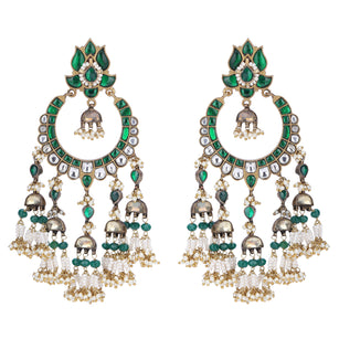 22k Gold Plated Divyam Taniri Earring