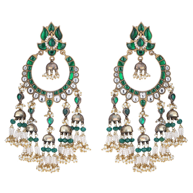 22k Gold Plated Divyam Taniri Earring