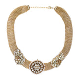 22k Gold Plated Divyam Arovi Choker