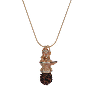 22k Gold Plated Ishvara Rudra Pendant