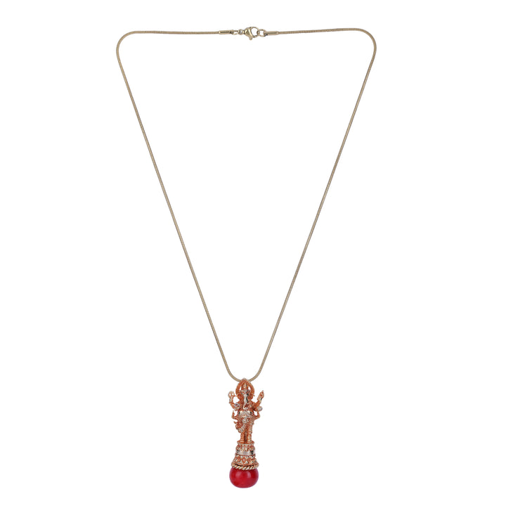 22k Gold Plated Ishvara Shakti Pendant