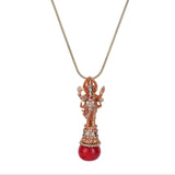 22k Gold Plated Ishvara Shakti Pendant