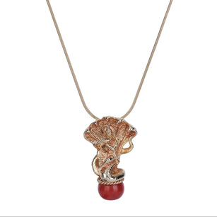 22k Gold Plated Ishvara Bhava Pendant