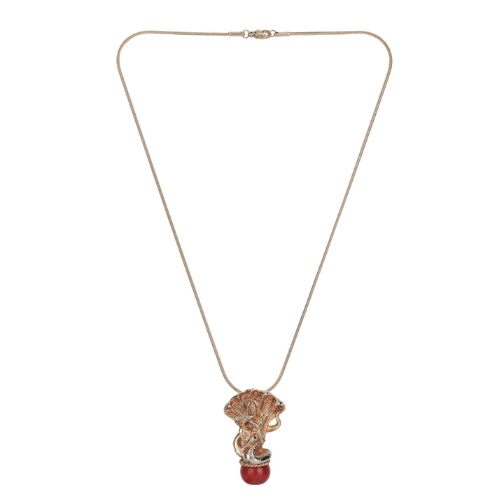 22k Gold Plated Ishvara Bhava Pendant