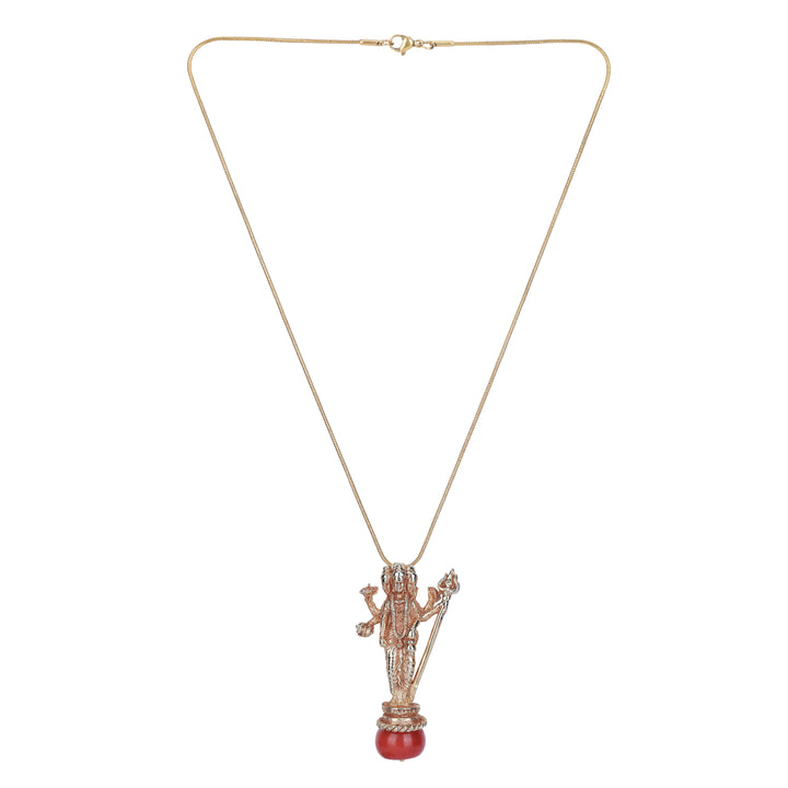 22k Gold Plated Ishvara Yajna Pendant