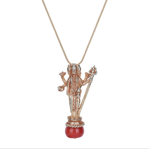 22k Gold Plated Ishvara Yajna Pendant