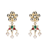 22k Gold Plated Divyam Dhrina Pendant Set