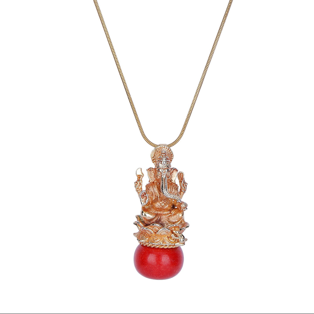 22k Gold Plated Ishvara Karma Pendant