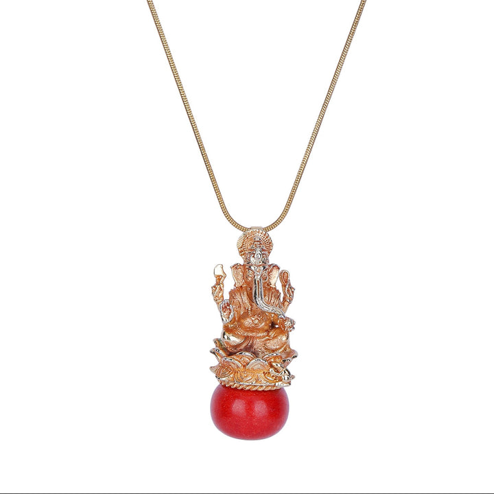 22k Gold Plated Ishvara Karma Pendant