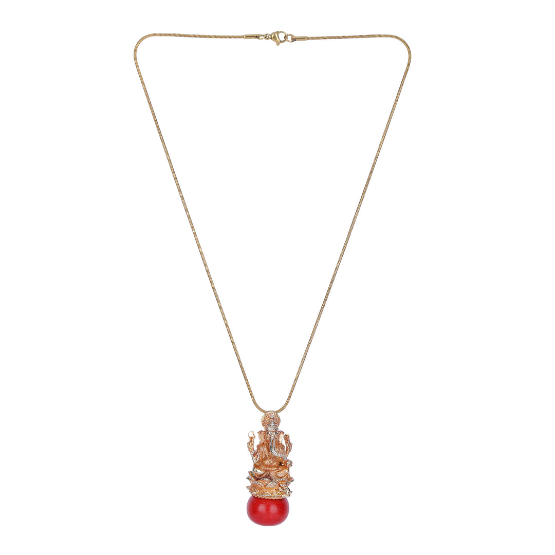 22k Gold Plated Ishvara Karma Pendant