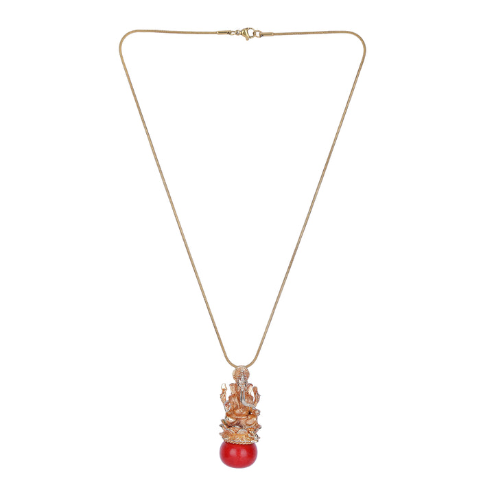 22k Gold Plated Ishvara Karma Pendant