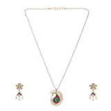 22k Gold Plated Divyam Dhrina Pendant Set