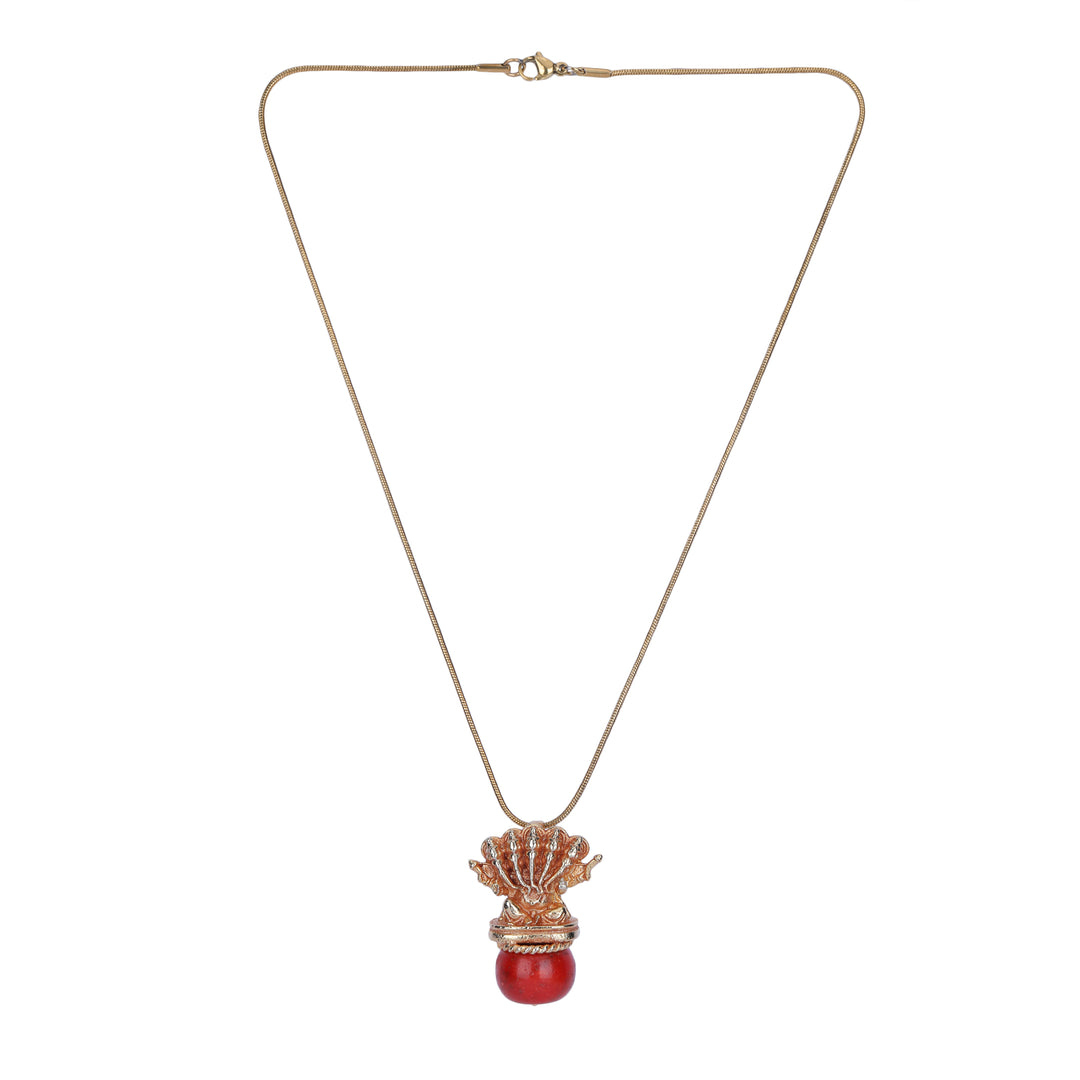 22k Gold Plated Ishvara Sattva Pendant