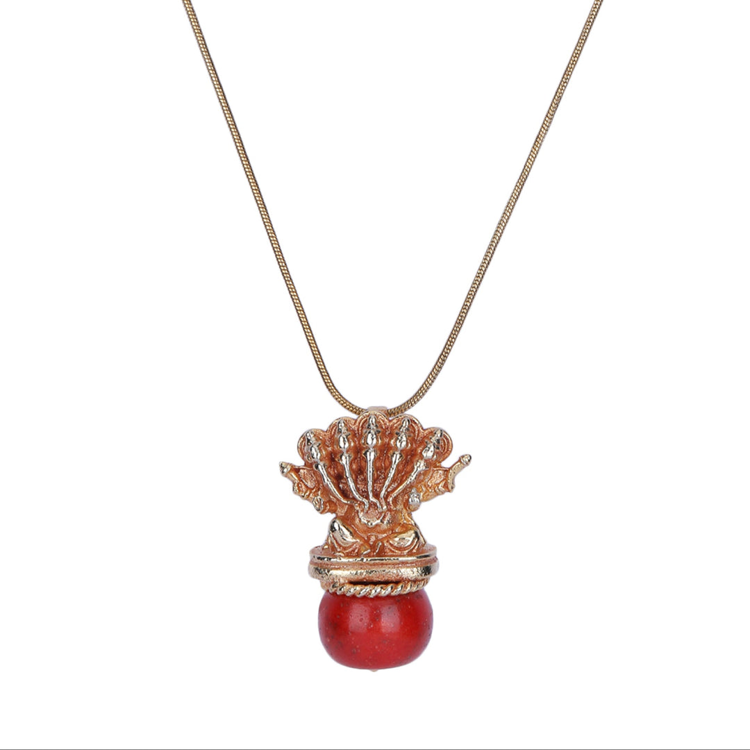 22k Gold Plated Ishvara Sattva Pendant