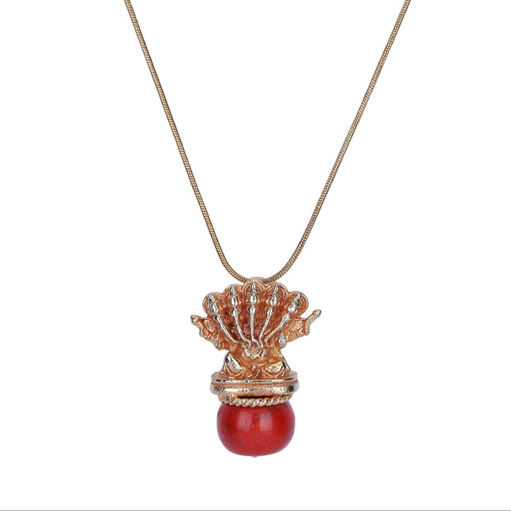 22k Gold Plated Ishvara Sattva Pendant