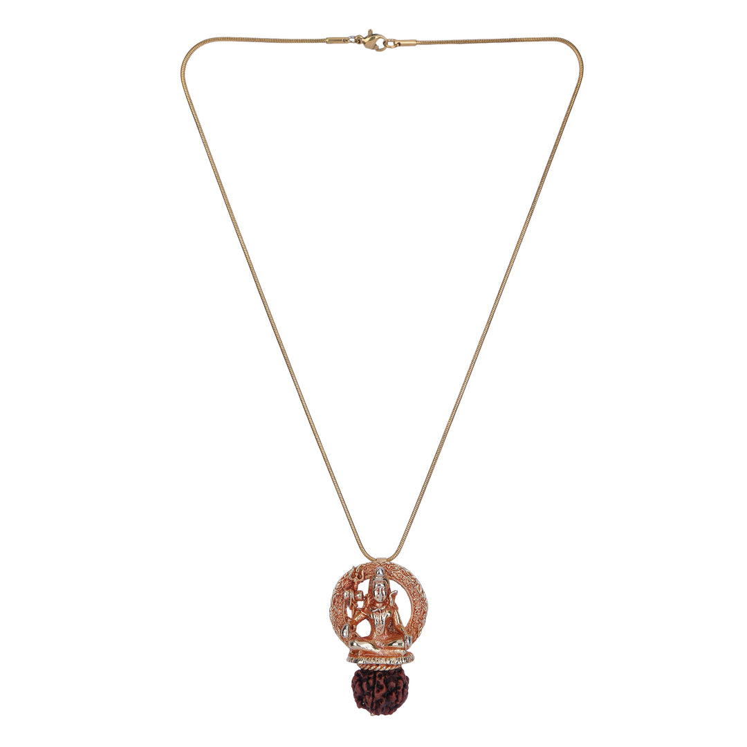 22k Gold Plated Ishvara Moksha Pendant