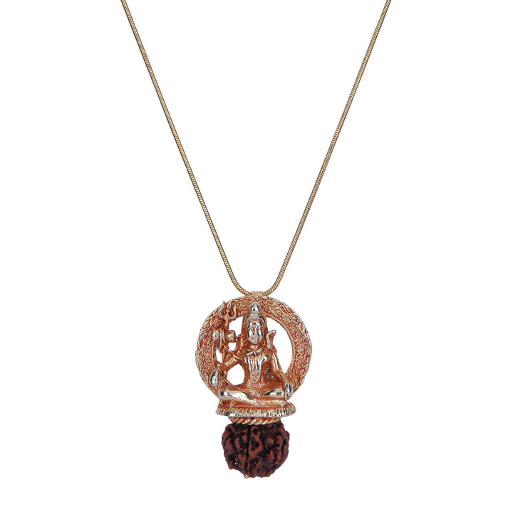 22k Gold Plated Ishvara Moksha Pendant