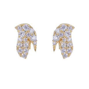 22k Gold Plated Ziya Velvet Studs