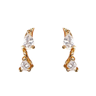 22k Gold Plated Ziya Dawn Studs