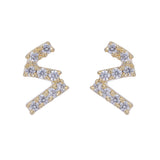 22k Gold Plated Ziya Cosmo Studs