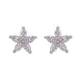 22k Gold Plated Ziya Silk Studs