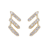 22k Gold Plated Ziya Bloom Studs