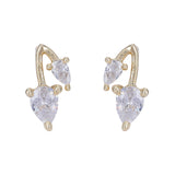 22k Gold Plated Ziya Radiant Studs