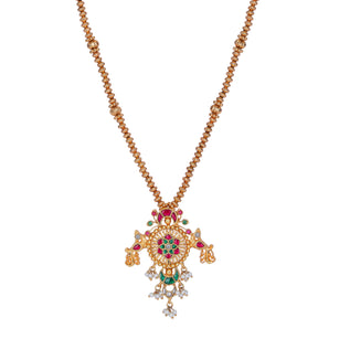 22k Gold Plated Nyra Brinda Pendant