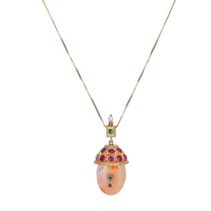 22k Gold Plated Nyra Kalika Pendant