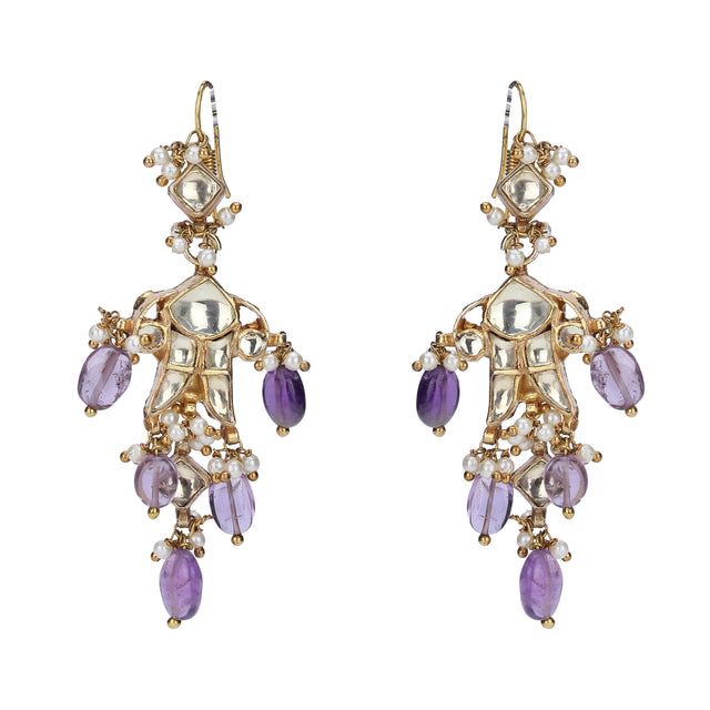 22k Gold Plated Divyam Velini Earring