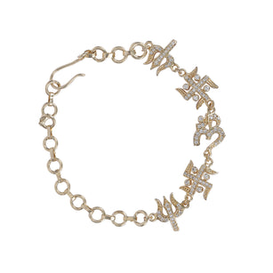 22k Gold Plated Nyra Elina Bangle